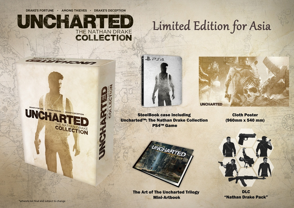 HD Quality Wallpaper | Collection: Video Game, 1024x724 Uncharted: The Nathan Drake Collection