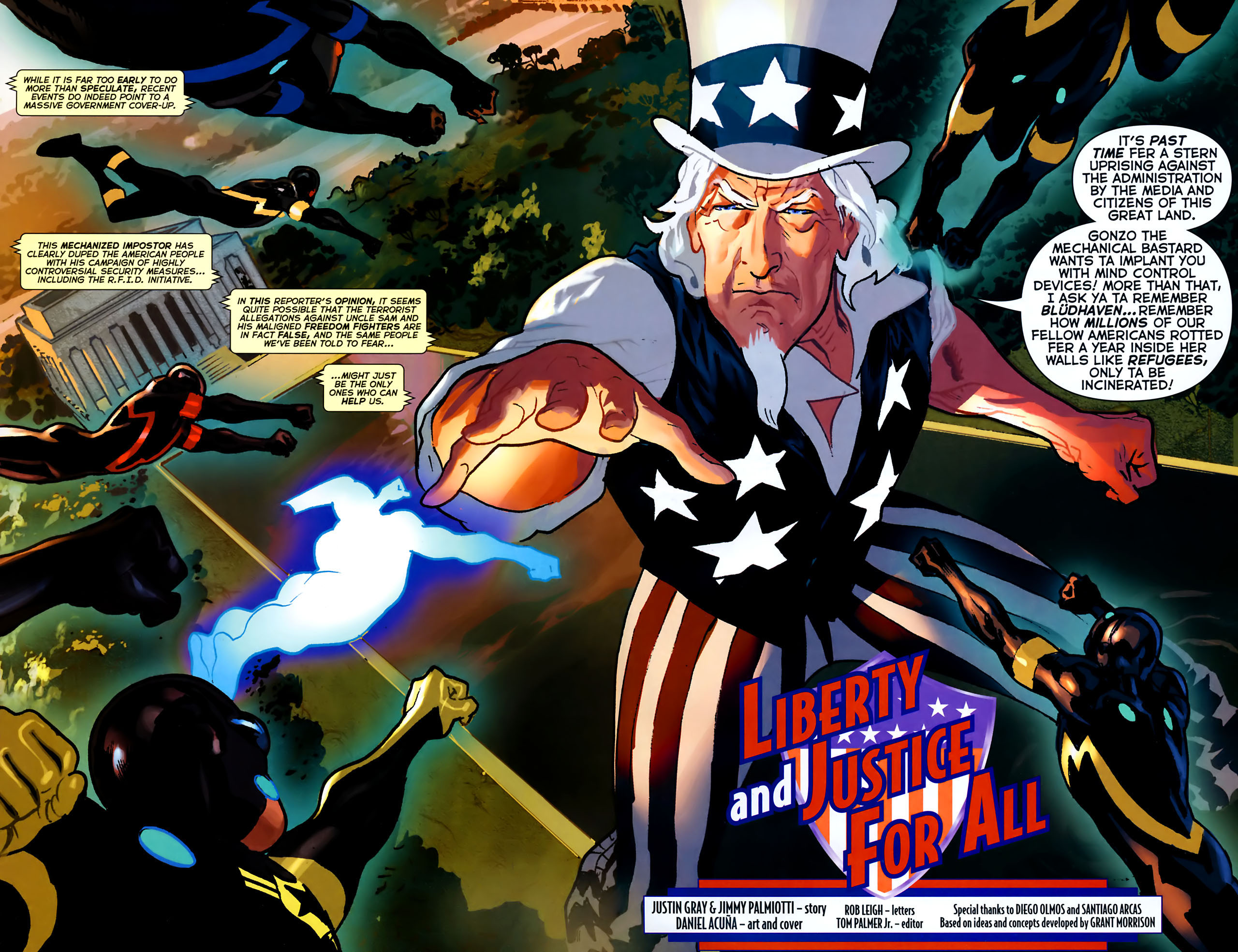 Uncle Sam And The Freedom Fighters #5