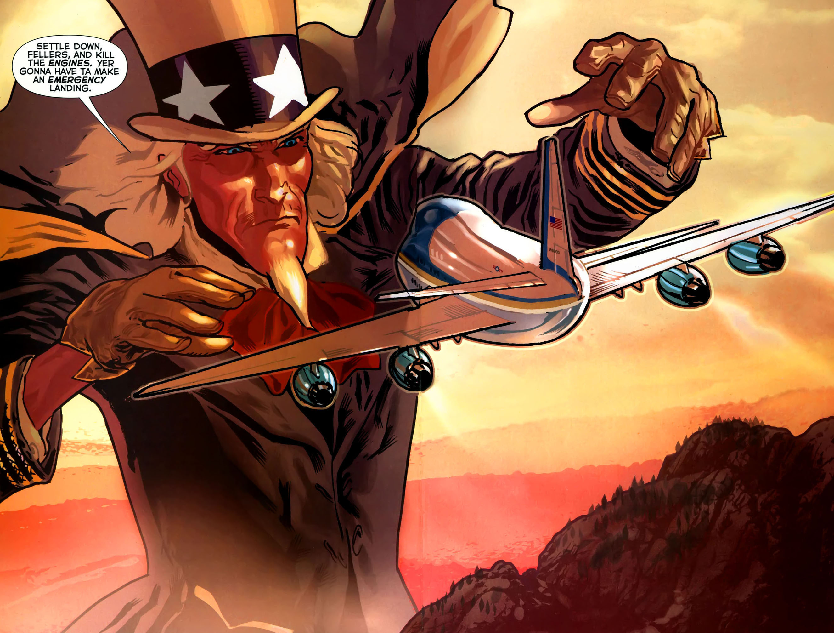 Uncle Sam And The Freedom Fighters #17