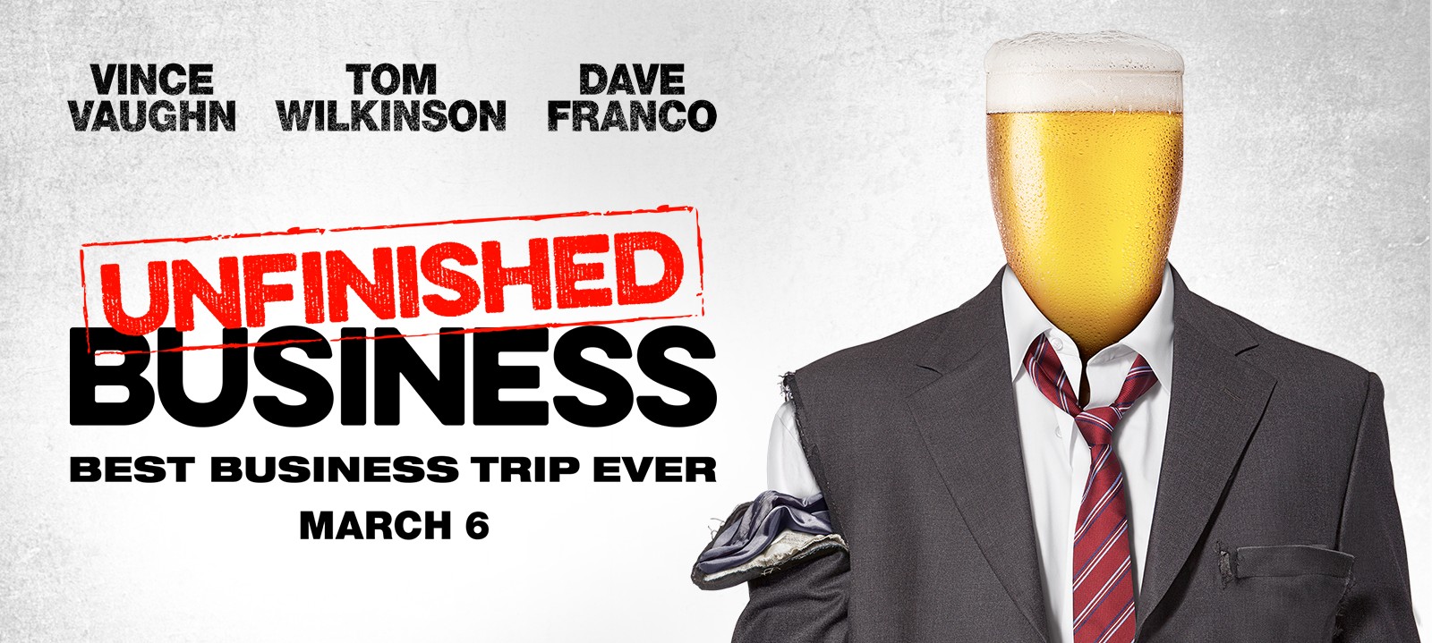 HD Quality Wallpaper | Collection: Movie, 1600x719 Unfinished Business
