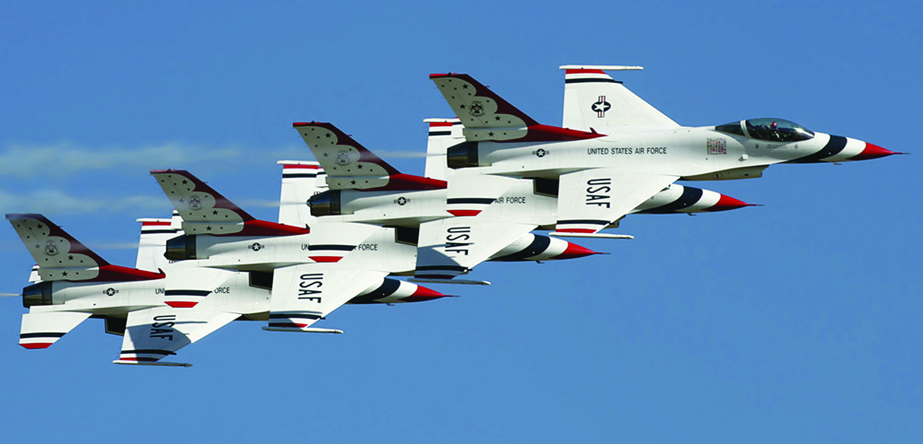 United States Air Force Thunderbirds Backgrounds, Compatible - PC, Mobile, Gadgets| 3000x1446 px