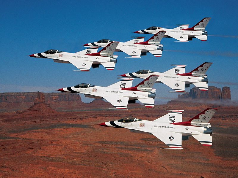 United States Air Force Thunderbirds #18