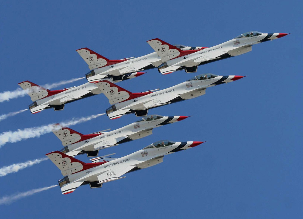 United States Air Force Thunderbirds Pics, Military Collection