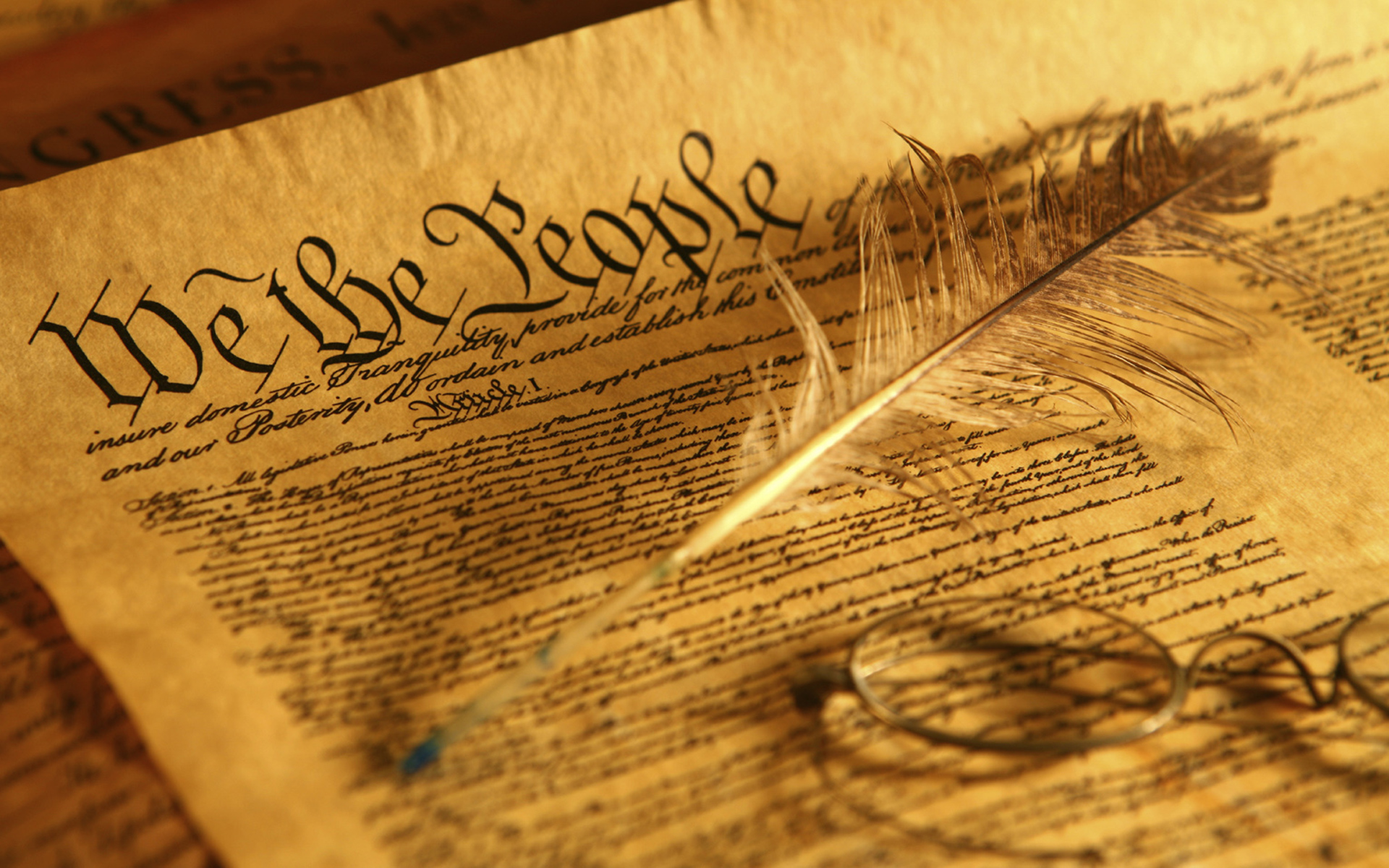 High Resolution Wallpaper | U.S. Constitution 1920x1200 px