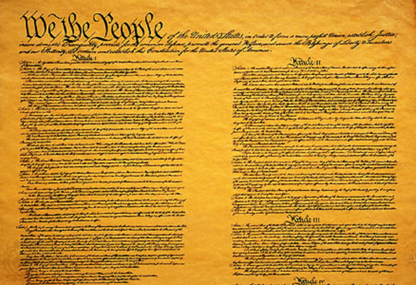 HD Quality Wallpaper | Collection: Man Made, 1438x984 U.S. Constitution