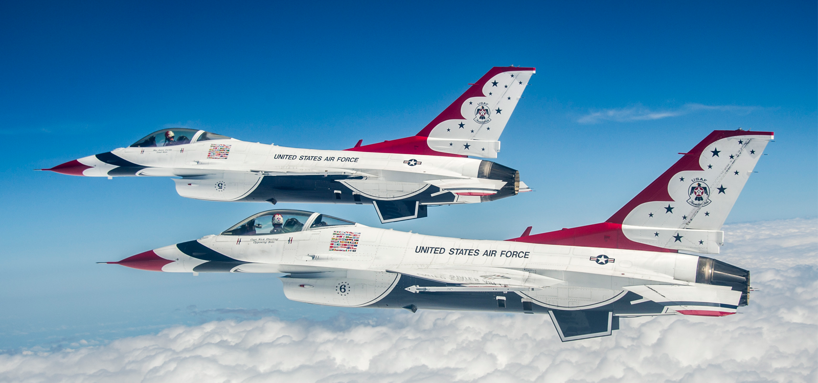 U.S.A.F. Thunderbirds High Quality Background on Wallpapers Vista