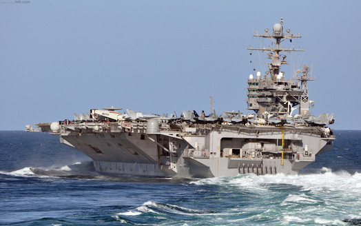 HD Quality Wallpaper | Collection: Military, 524x328 USS Abraham Lincoln (CVN-72)
