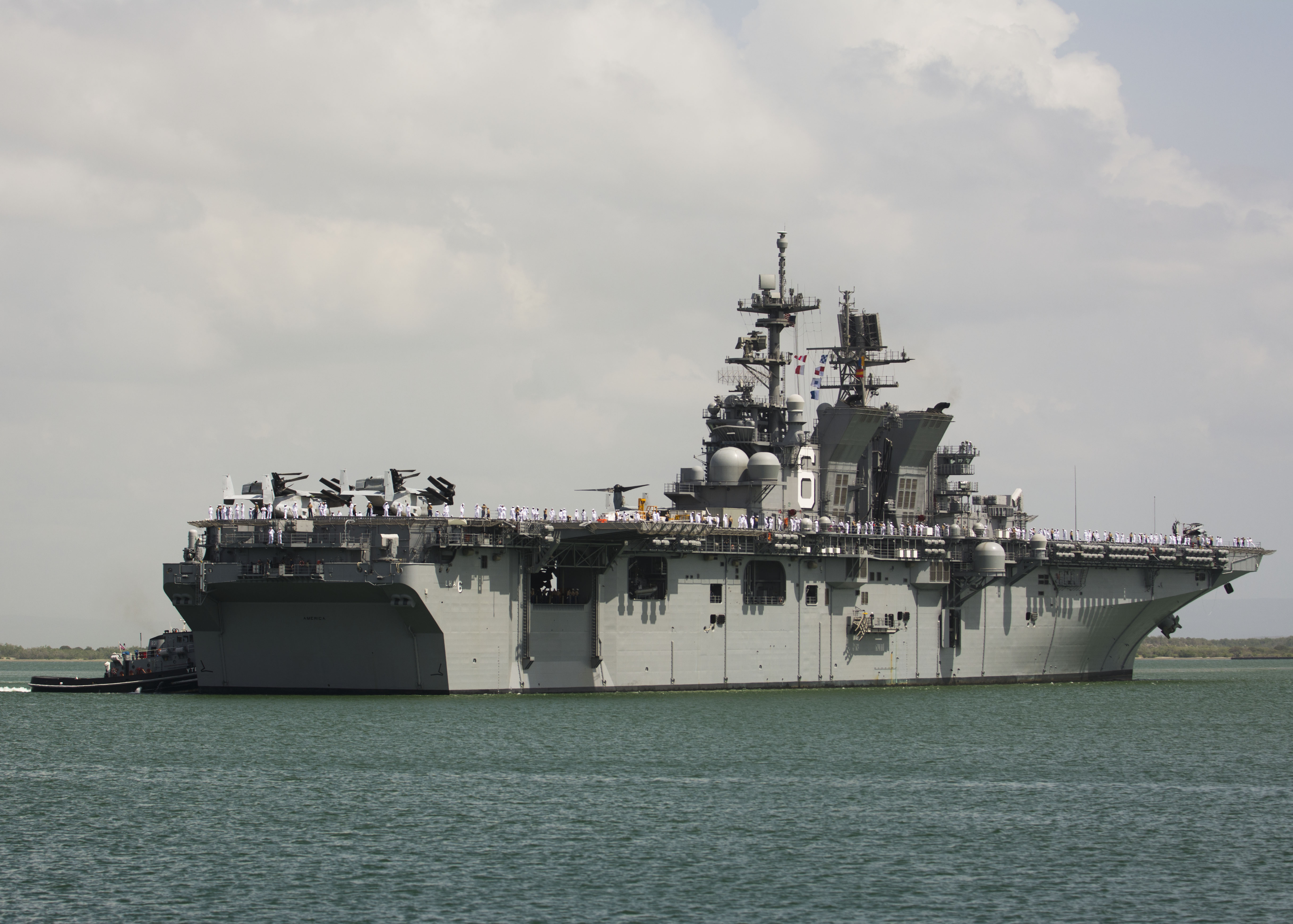 Nice Images Collection: USS America (LHA-6) Desktop Wallpapers