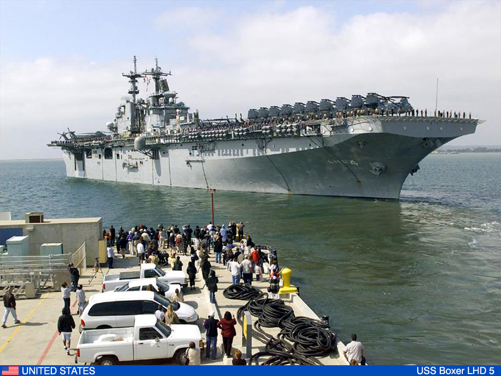 USS Boxer (LHD-4) High Quality Background on Wallpapers Vista