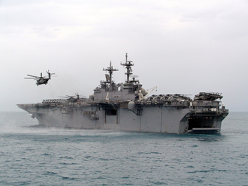 HD Quality Wallpaper | Collection: Military, 500x375 USS Boxer (LHD-4)