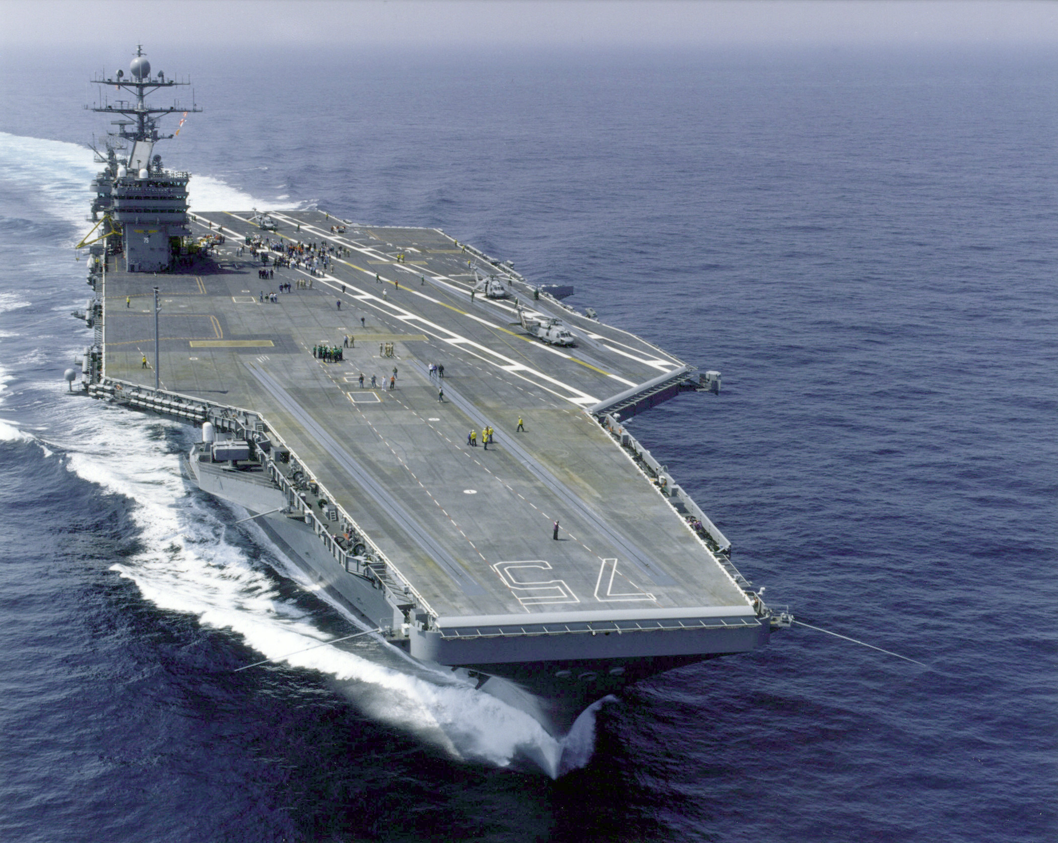USS Harry S. Truman (CVN-75) Backgrounds, Compatible - PC, Mobile, Gadgets| 2100x1672 px