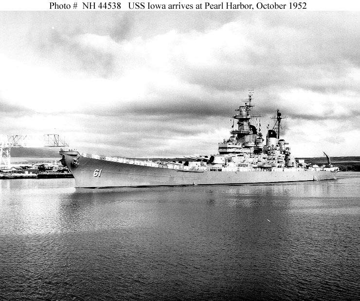 Images of USS Iowa (BB-61) | 740x620