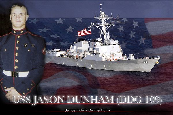High Resolution Wallpaper | USS Jason Dunham (DDG-109) 600x401 px
