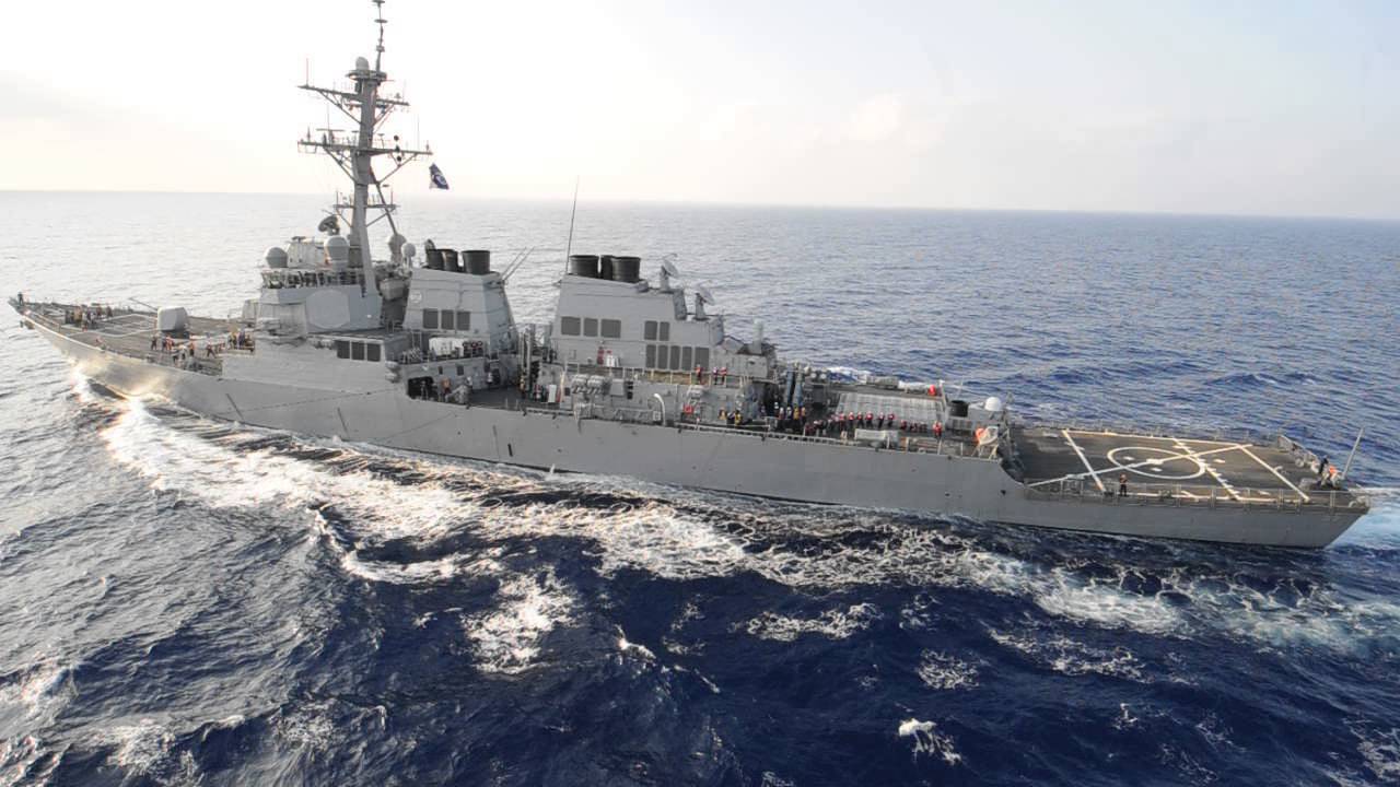 HD Quality Wallpaper | Collection: Military, 1280x720 USS Ramage (DDG-61)