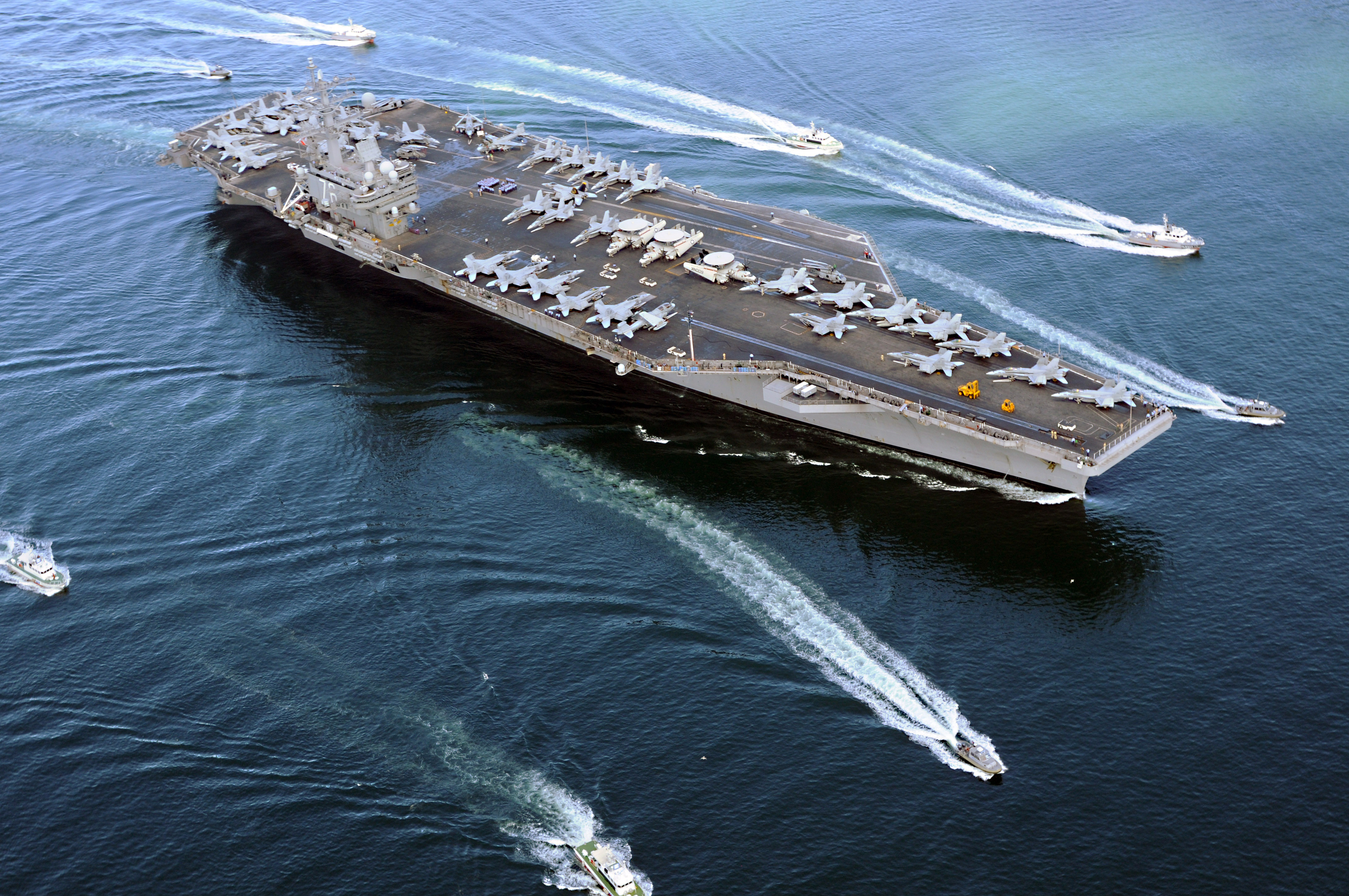 HQ USS Ronald Reagan (CVN-76) Wallpapers | File 2502.83Kb