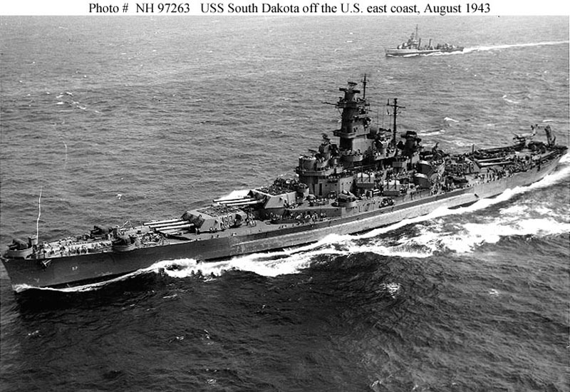 USS South Dakota (BB-57) #11
