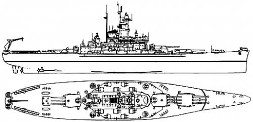 USS South Dakota (BB-57) #22