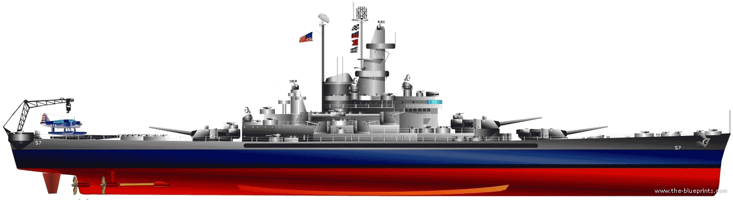 USS South Dakota (BB-57) #23