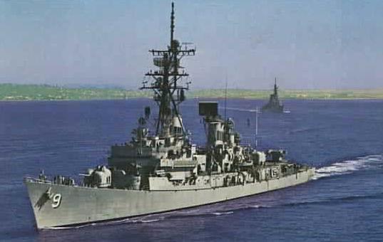 USS Towers (DDG-9) #22