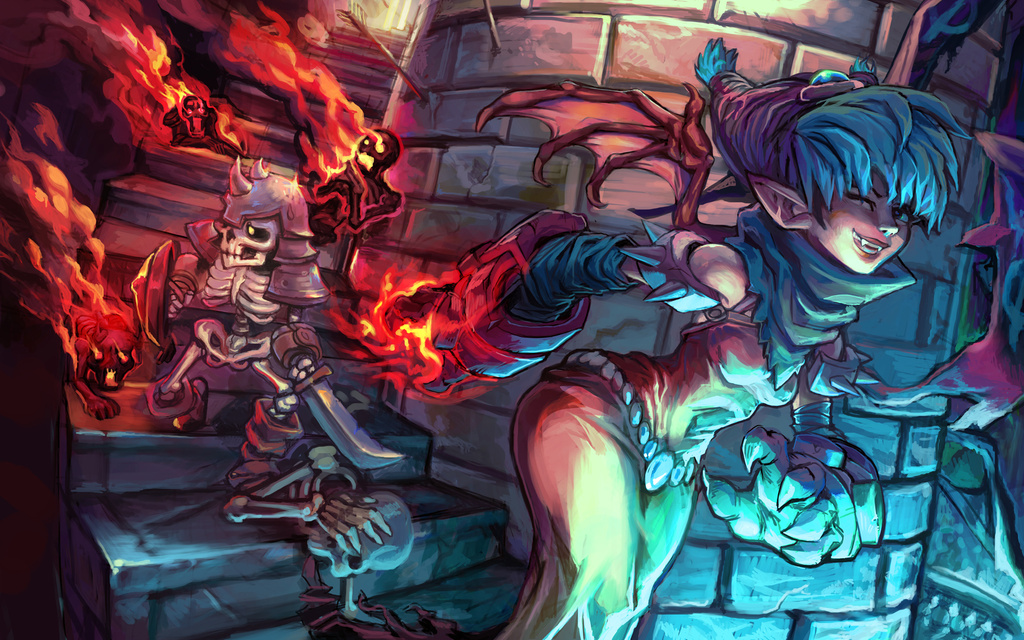 HD Quality Wallpaper | Collection: Video Game, 1024x640 Valdis Story: Abyssal City