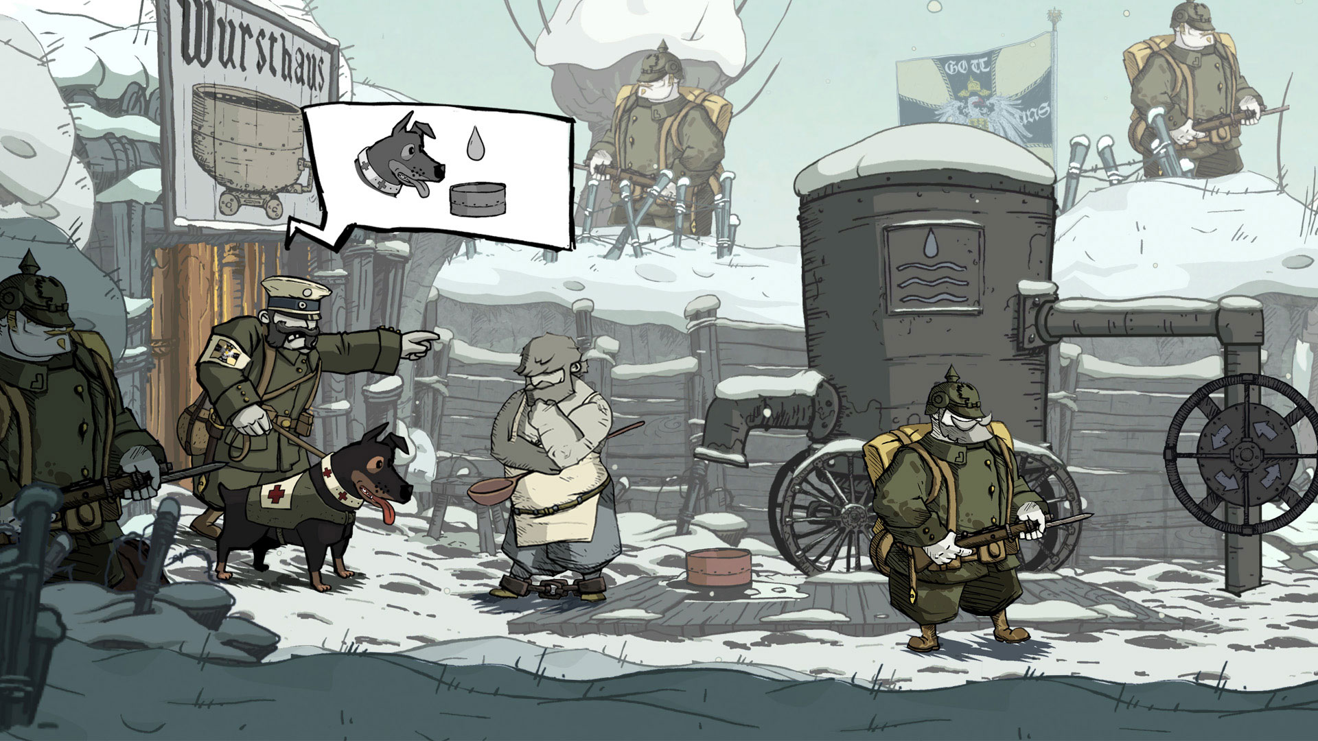 Valiant Hearts: The Great War Backgrounds, Compatible - PC, Mobile, Gadgets| 1920x1080 px