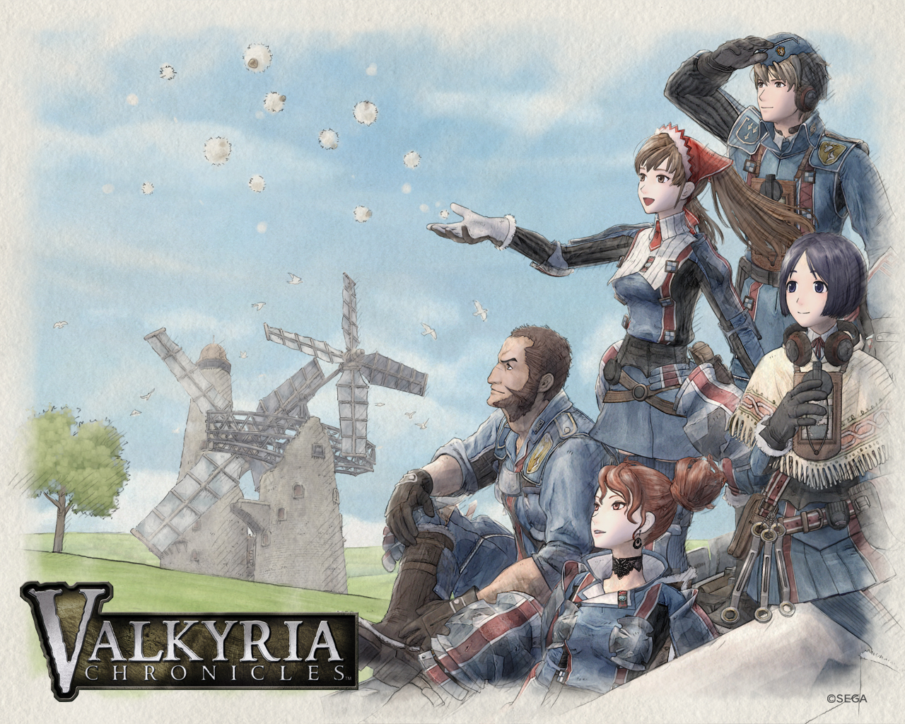 Nice wallpapers Valkyria Chronicles 1280x1024px