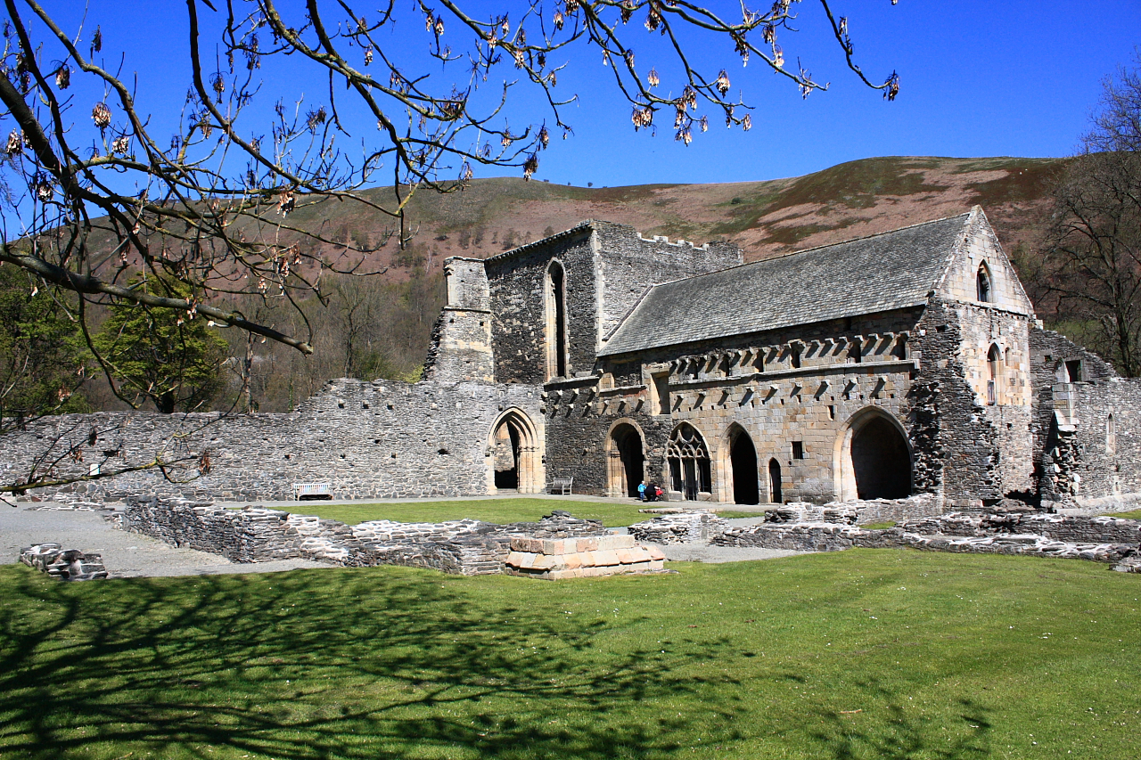 Nice Images Collection: Valle Crucis Abbey Desktop Wallpapers