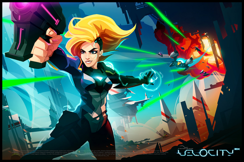 HD Quality Wallpaper | Collection: Video Game, 1024x683 Velocity 2X