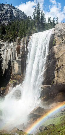 HD Quality Wallpaper | Collection: Earth, 220x454 Vernal Fall