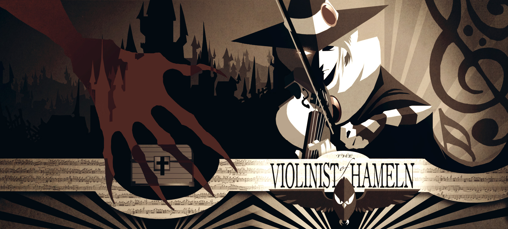 Nice wallpapers Violinist Of Hameln 1647x744px