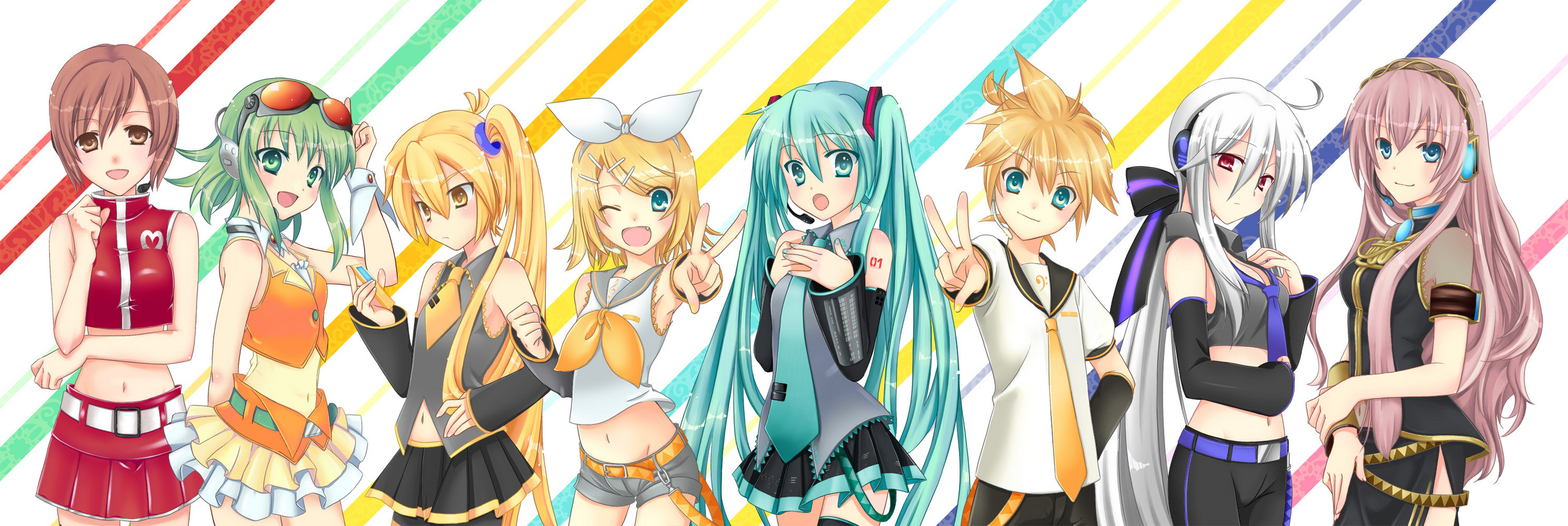 Nice wallpapers Vocaloid 2560x860px