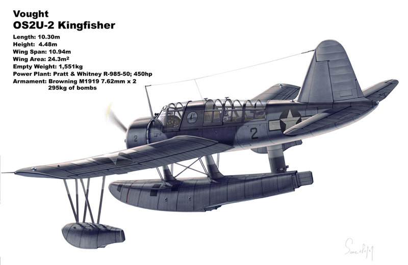 HD Quality Wallpaper | Collection: Military, 800x521 Vought OS2U Kingfisher