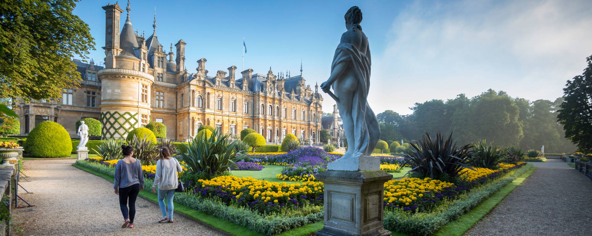Nice Images Collection: Waddesdon Manor Desktop Wallpapers