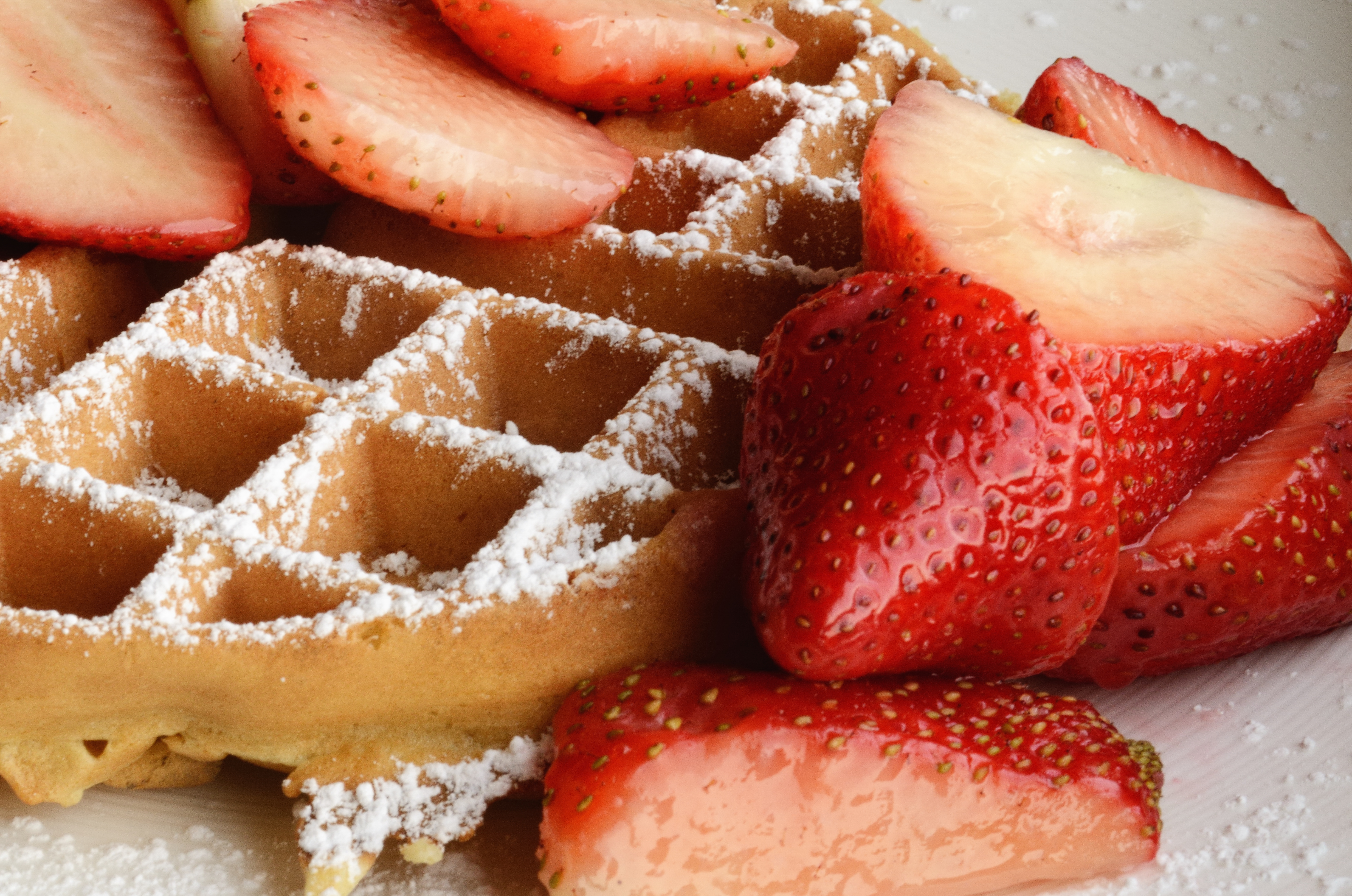 HD Quality Wallpaper | Collection: Food, 4928x3264 Waffle