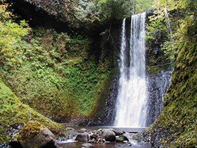 Wahkeena Falls Backgrounds, Compatible - PC, Mobile, Gadgets| 400x300 px