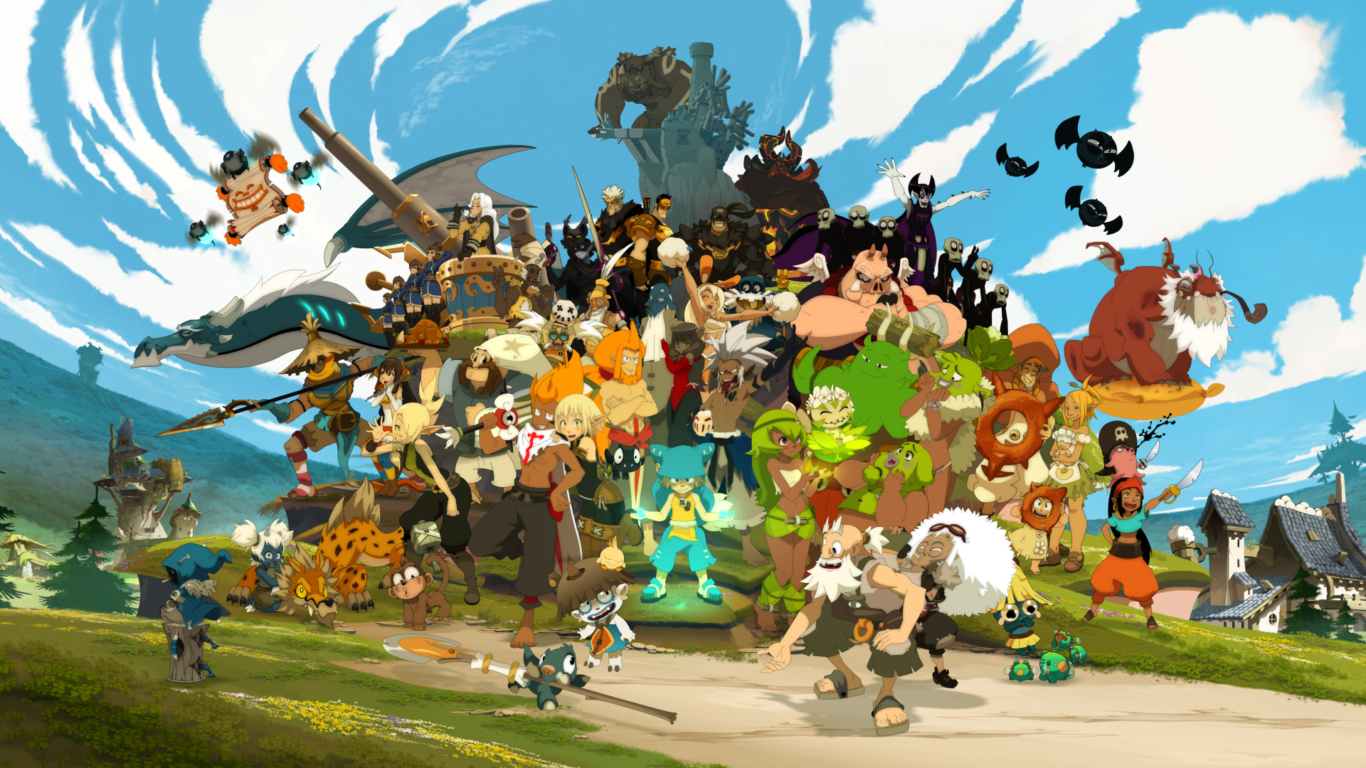 Wakfu Backgrounds, Compatible - PC, Mobile, Gadgets| 1920x1080 px