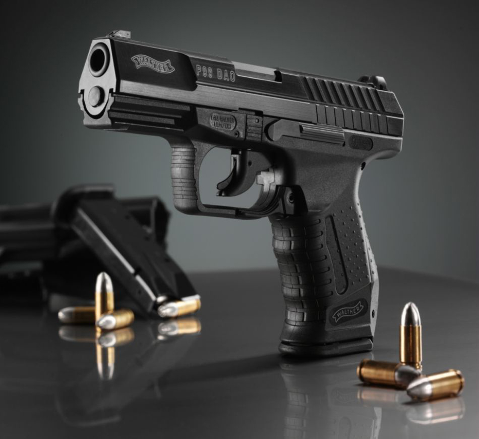 HD Quality Wallpaper | Collection: Weapons, 1600x1465 Walther P99 Pistol
