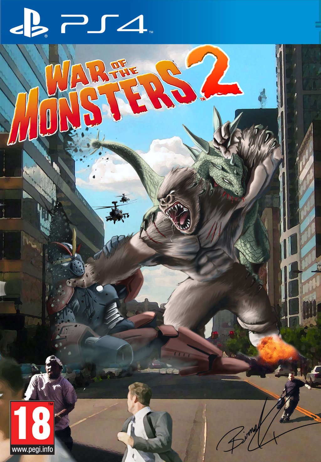 War Of The Monsters Backgrounds on Wallpapers Vista