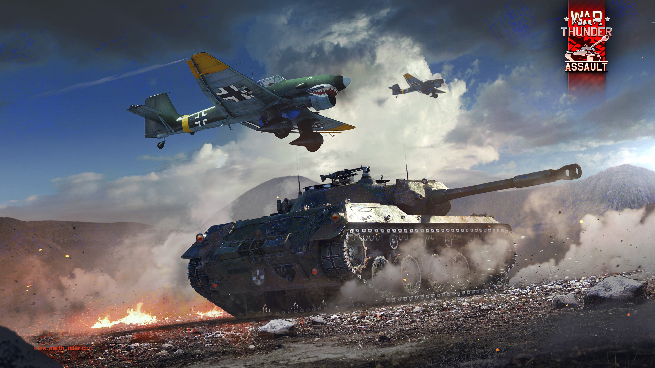 HD Quality Wallpaper | Collection: Video Game, 2560x1440 War Thunder