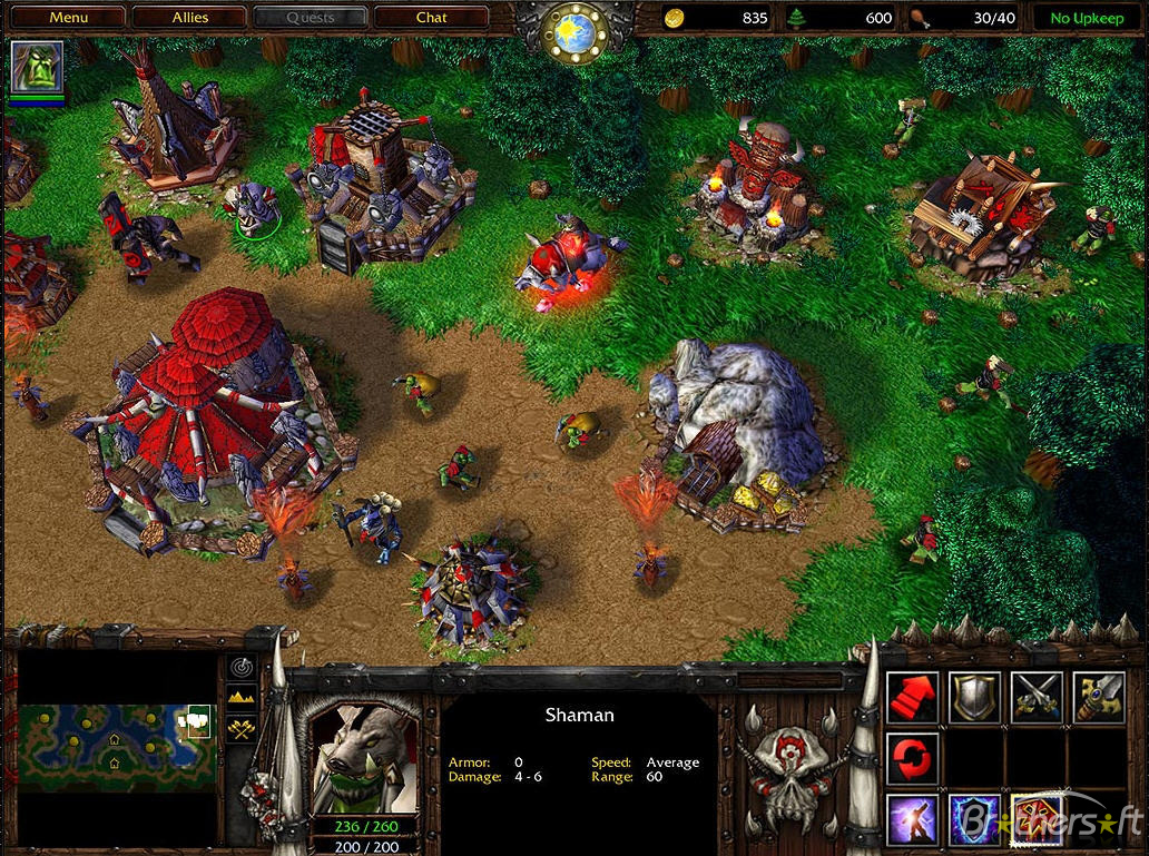 Warcraft III: Reign Of Chaos Backgrounds, Compatible - PC, Mobile, Gadgets| 1032x769 px