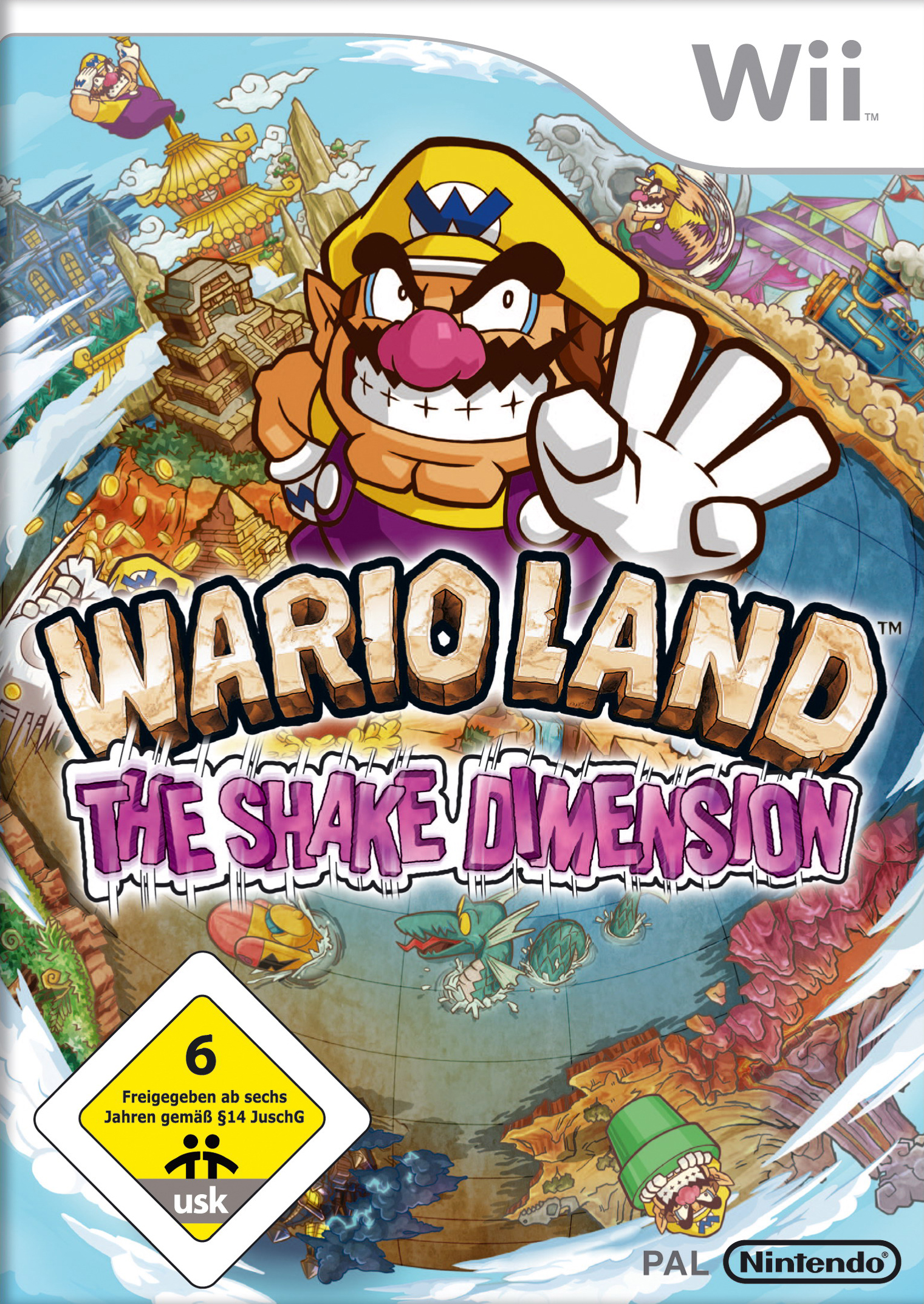 Wario Land: Shake It! High Quality Background on Wallpapers Vista