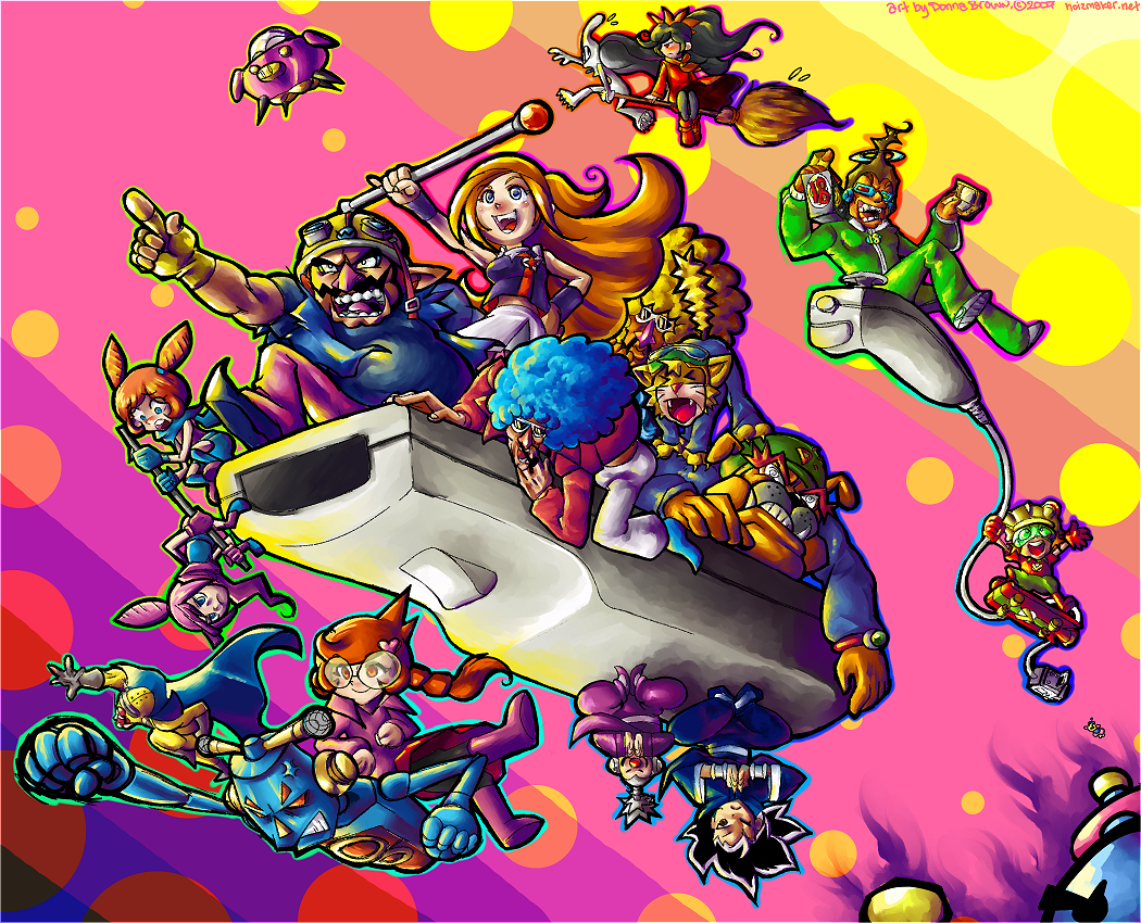 Nice wallpapers WarioWare: Smooth Moves 1050x850px
