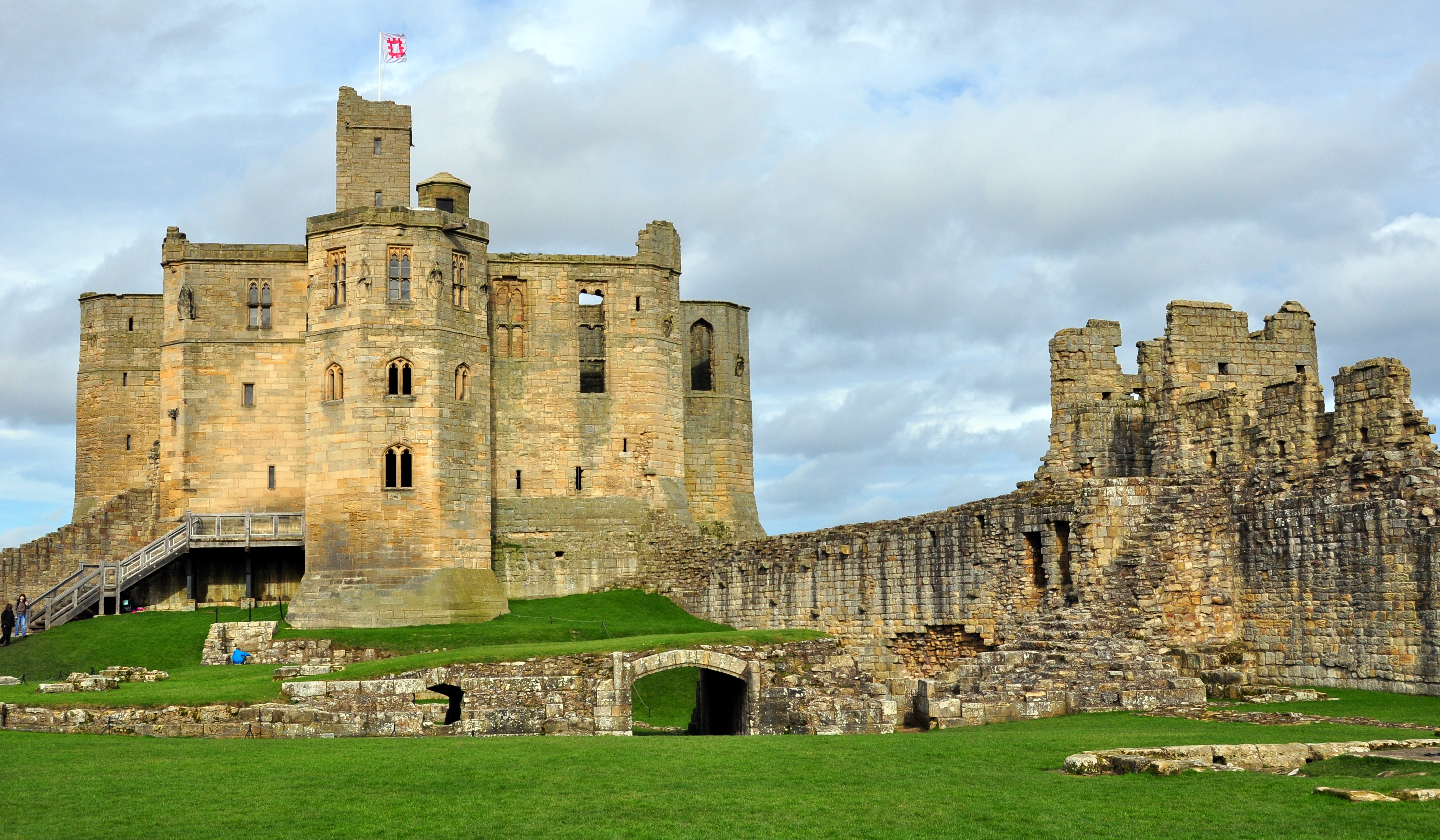 Warkworth Castle Pics, Man Made Collection