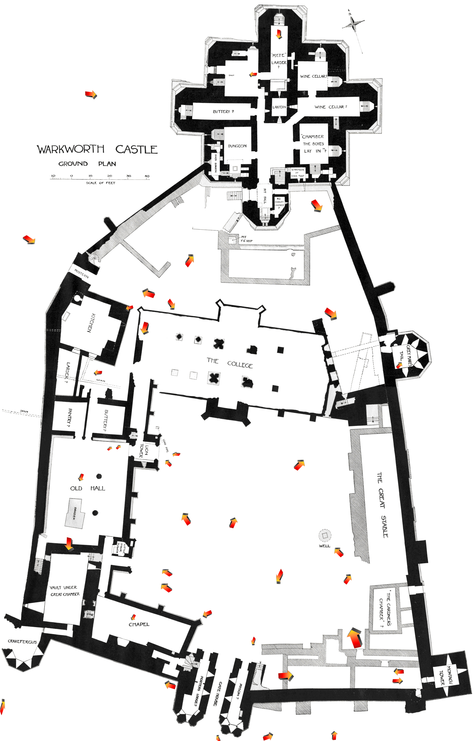 HQ Warkworth Castle Wallpapers | File 380Kb