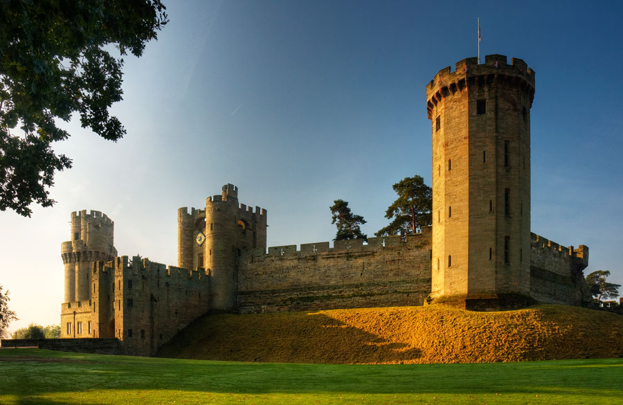 HD Quality Wallpaper | Collection: Man Made, 900x585 Warwick Castle