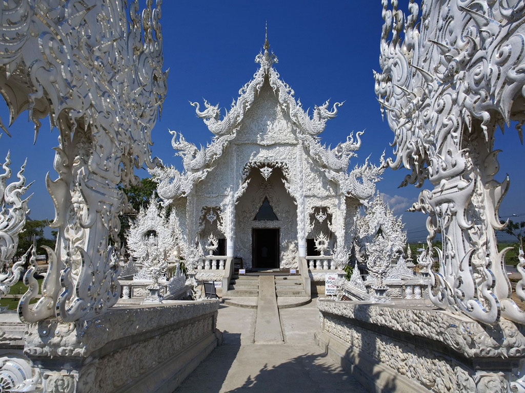 HD Quality Wallpaper | Collection: Religious, 1024x768 Wat Rong Khun