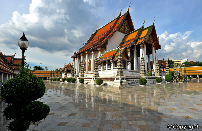 HD Quality Wallpaper | Collection: Religious, 800x520 Wat Suthat