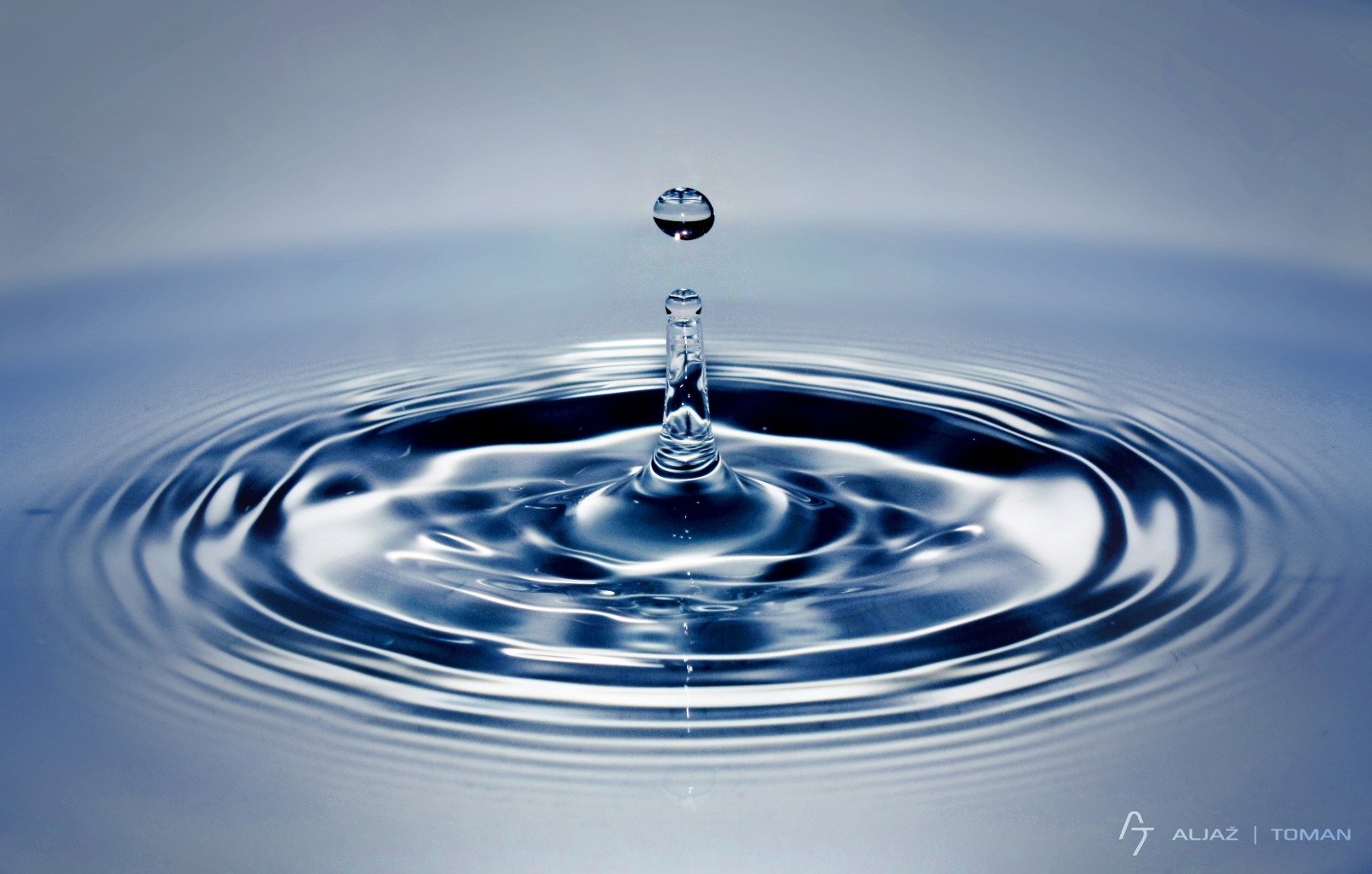 HD Quality Wallpaper | Collection: Artistic, 1600x1019 Water Drop