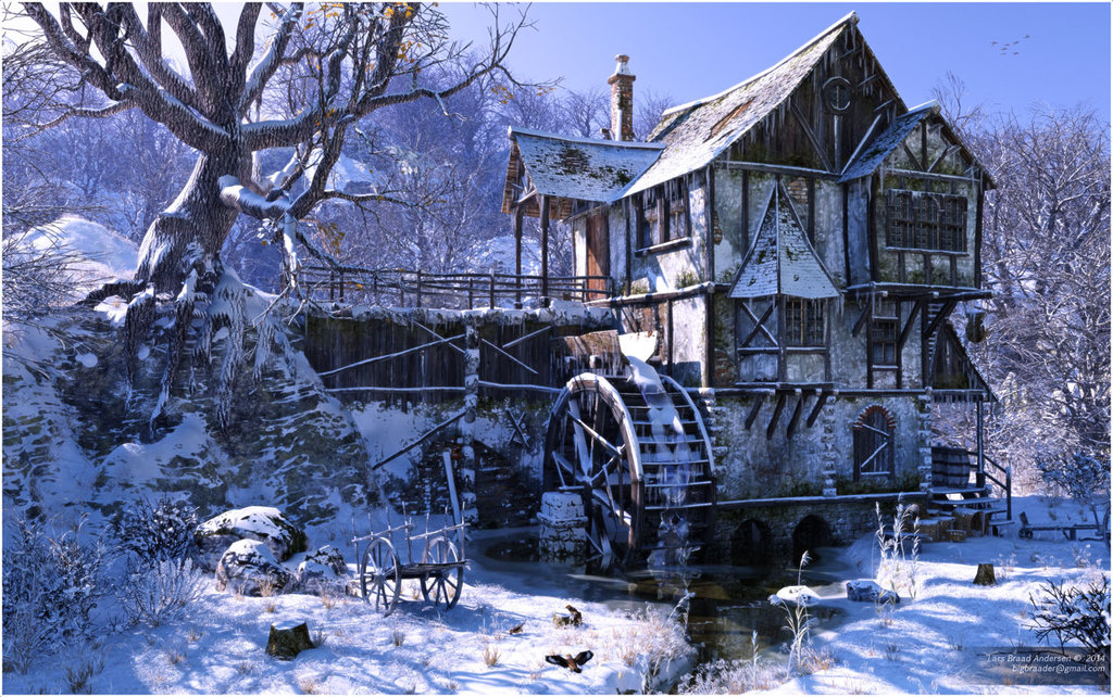 Watermill Pics, Man Made Collection