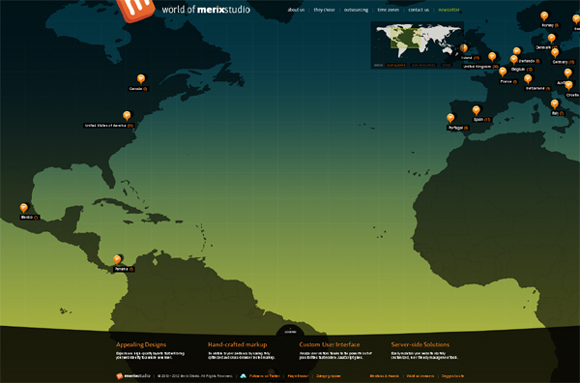 Web World Map #10